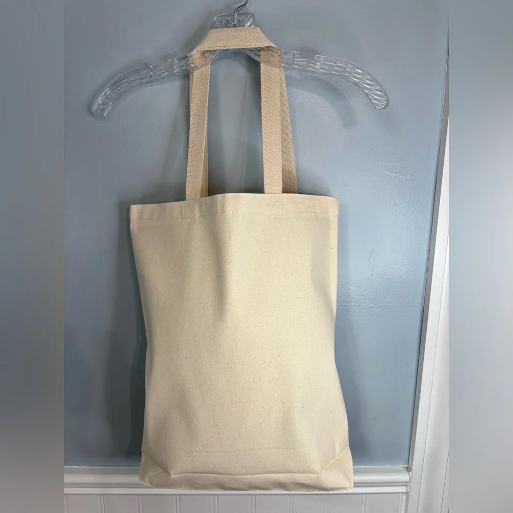 Cute Cow Canvas Tote with Leopard Bow Beige
Book Bag Groceries Beach Handmade - Picture 4 of 8